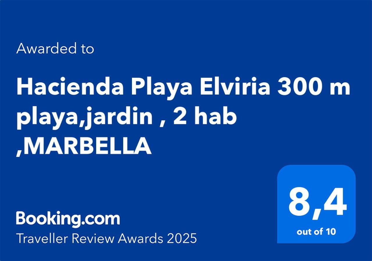 Hacienda Playa Elviria 300 M Playa,Jardin , 2 Hab ,Marbella Apartment ภายนอก รูปภาพ