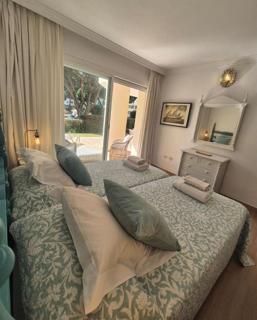 Hacienda Playa Elviria 300 M Playa,Jardin , 2 Hab ,Marbella Apartment ภายนอก รูปภาพ