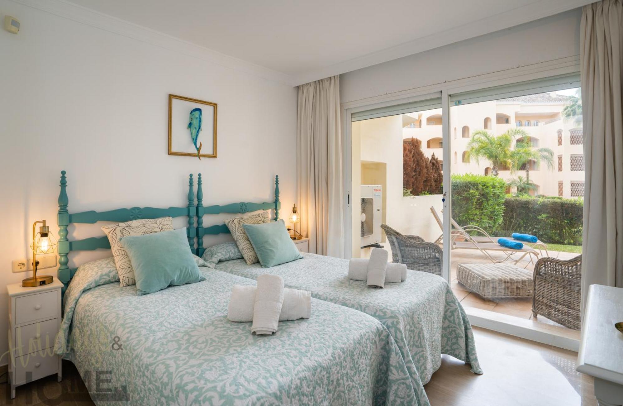 Hacienda Playa Elviria 300 M Playa,Jardin , 2 Hab ,Marbella Apartment ภายนอก รูปภาพ